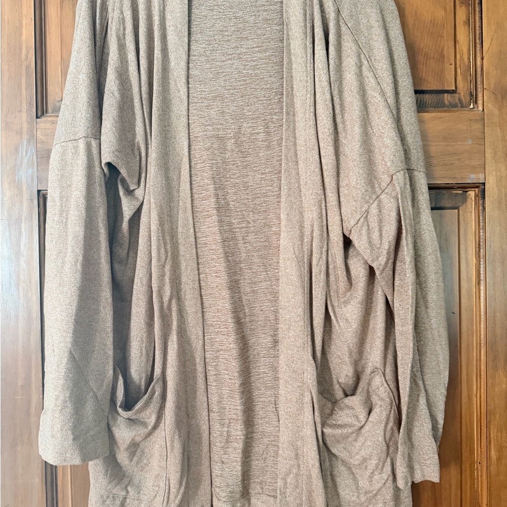 Sanctuary Tan Light Knit Cardigan/Robe